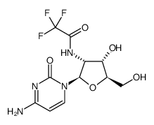 2'-TFA-NH-2′-Deoxycytidine结构式