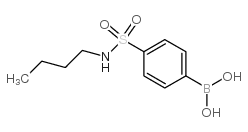 N-丁基-4-硼苯磺酰胺结构式