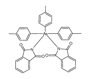 tri-p-tolylarsenic phthalimide Structure