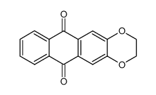 2,3-ethanediyldioxy-anthraquinone结构式