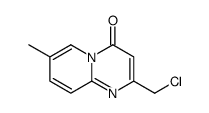 2-氯甲基-7-甲基吡啶并[1,2-a]嘧啶-4-酮结构式