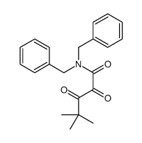 N,N-dibenzyl-4,4-dimethyl-2,3-dioxopentanamide Structure