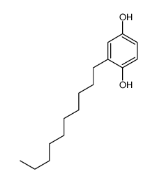2-decylbenzene-1,4-diol结构式