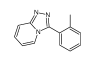3-(2-methylphenyl)-[1,2,4]triazolo[4,3-a]pyridine结构式