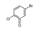 5-溴-2-氯吡啶氮氧化物结构式