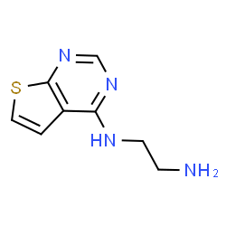 N-(2-aminoethyl)-N-thieno[2,3-d]pyrimidin-4-ylamine Structure