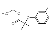 ethyl 2,2-difluoro-2-(3-iodophenoxy)acetate结构式