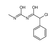 2-氯-N-[(甲基氨基)羰基]-2-苯乙酰胺结构式