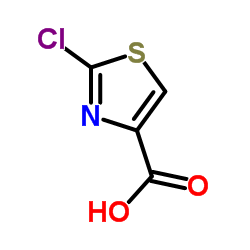 2-氯-1,3-噻唑-5-羧酸结构式