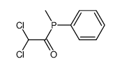 (dichloroacetyl)methylphenylphosphane结构式