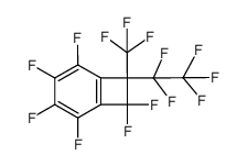 perfluoro-1-ethyl-1-methylbenzocyclobutene结构式