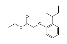 ethyl 2-(2, 4-dichlorophenoxy) acetate结构式