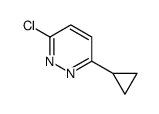 3-chloro-6-cyclopropylpyridazine Structure