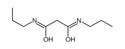 N,N'-dipropylpropanediamide Structure
