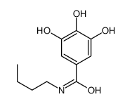 N-butyl-3,4,5-trihydroxybenzamide结构式