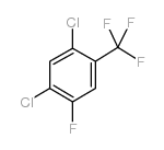 1,5-dichloro-2-fluoro-4-trifluoromethyl-benzene Structure