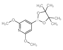 2,6-二甲氧基吡啶-4-硼酸频那醇酯图片