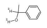 1-phenyl (O,1-(2)H2)ethanol Structure