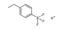 4-乙基苯基三氟硼酸钾结构式
