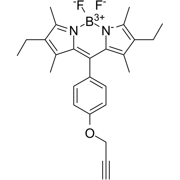 BODIPY-X-Alkyne Structure