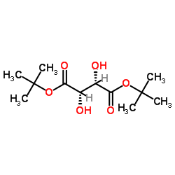(2S,3S)-2,3-二羟基琥珀酸二叔丁酯结构式