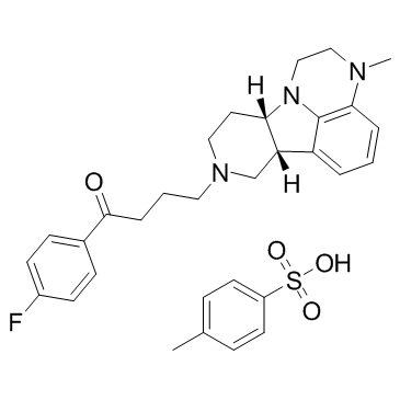 甲苯磺酸卢美哌隆结构式