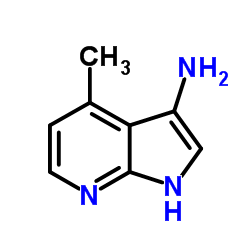 4-Methyl-1H-pyrrolo[2,3-b]pyridin-3-amine structure