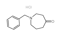 1-苄基-4-氧代氮杂烷盐酸盐结构式