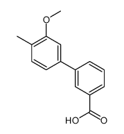 3’-甲氧基-4’-甲基联苯-3-羧酸结构式