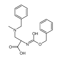 (S)-3-(苄基(甲基)氨基)-2-(苄氧基羰基氨基)丙酸结构式
