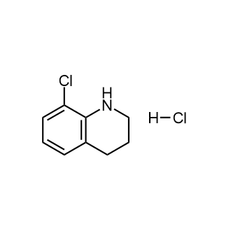 8-氯-1,2,3,4-四氢喹啉盐酸盐结构式