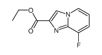 8-Fluoro-imidazo[1,2-a]pyridine-2-carboxylic acid ethyl ester结构式