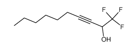 1-hexyl-3-hydroxy-4,4,4-trifluoro-1-butyne Structure