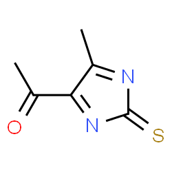 Ethanone, 1-(5-methyl-2-thioxo-2H-imidazol-4-yl)- (9CI) Structure