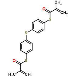 4,4'-二巯基二苯硫醚双甲基丙烯酸甲酯结构式