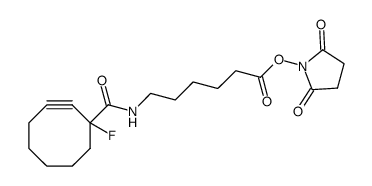 MFCO-N-hydroxysuccinimide ester结构式