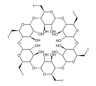 六-(6-碘-6-去氧)-α-环糊精图片