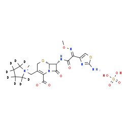 CefepiMe-D8 Sulfate Structure