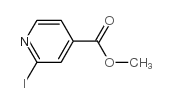 Methyl 2-iodoisonicotinate Structure