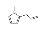 1H-Pyrrole,1-methyl-2-(2-propenyl)-(9CI) Structure