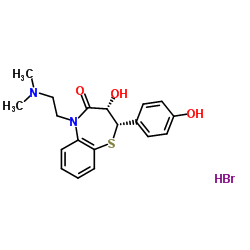 Deacetyl-O-deMethyl DiltiazeM Hydrobromide Structure