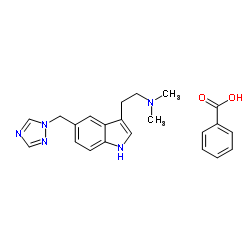 Rizatriptan benzoate Structure
