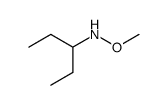 N-(3-pentyl)-O-methylhydroxylamine结构式
