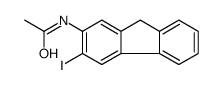 N-(3-iodo-9H-fluoren-2-yl)acetamide结构式