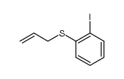allyl 2-iodophenyl sulfide结构式