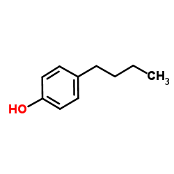 4-丁基苯酚结构式