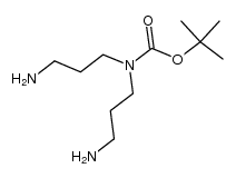 N-Boc-3,3'-diaminodipropylamine结构式