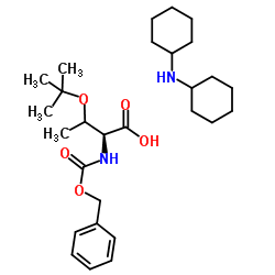 N-苄氧羰基-O-叔丁基-L-苏氨酸二环己胺盐图片