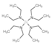 四(二乙基氨基)硅烷结构式