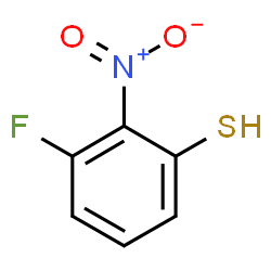 3-Fluoro-2-nitrothiophenol Structure